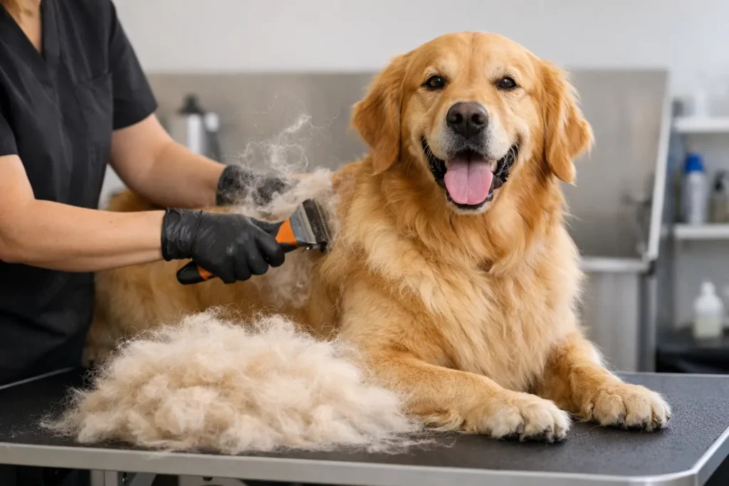 Dog Undercoat Removal Service for Healthier Coats
