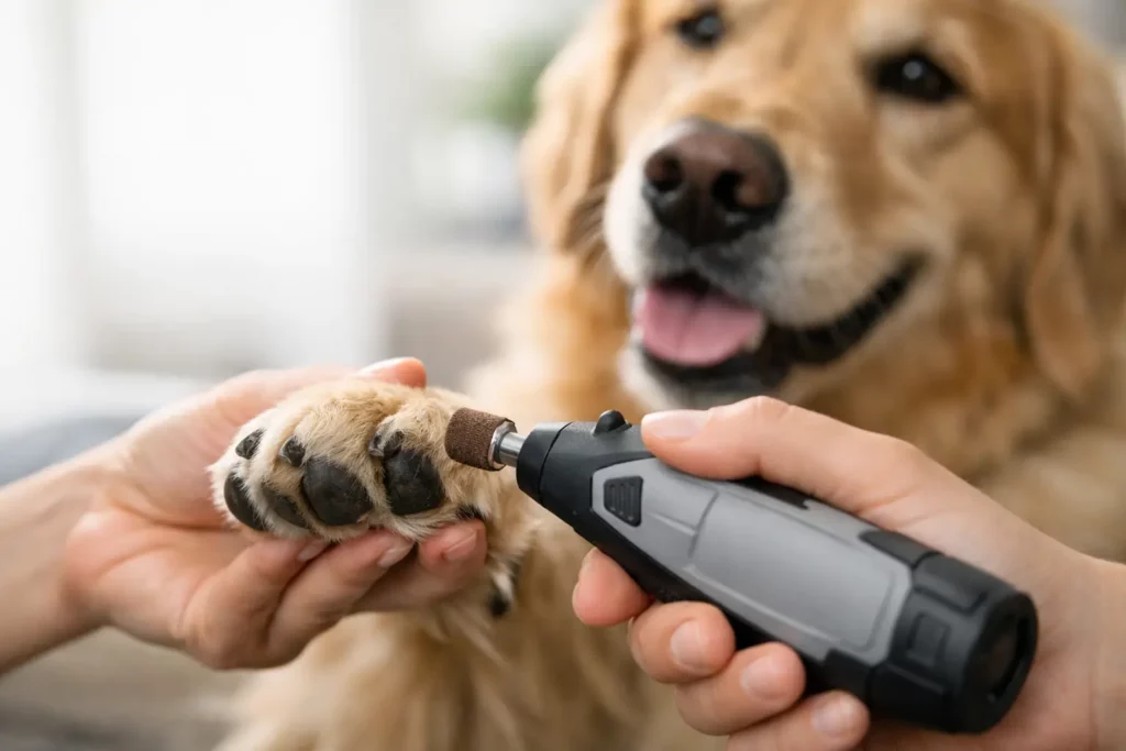 Dremel Nail Trimming for Dogs Made Gentle