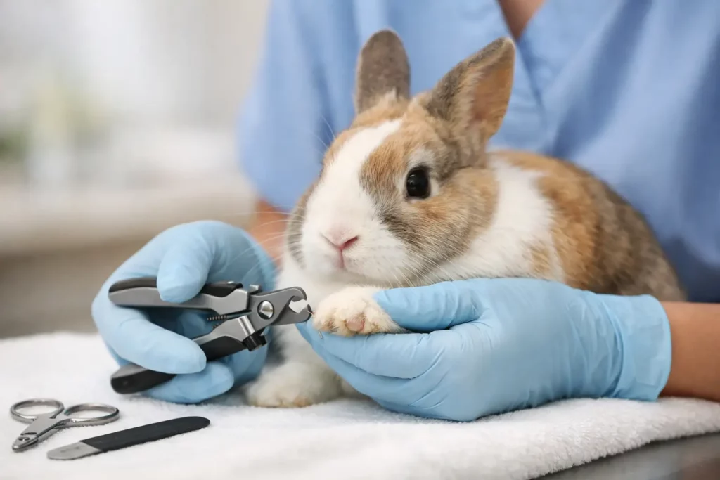 Rabbit Nail Trimming Service for Healthy Feet