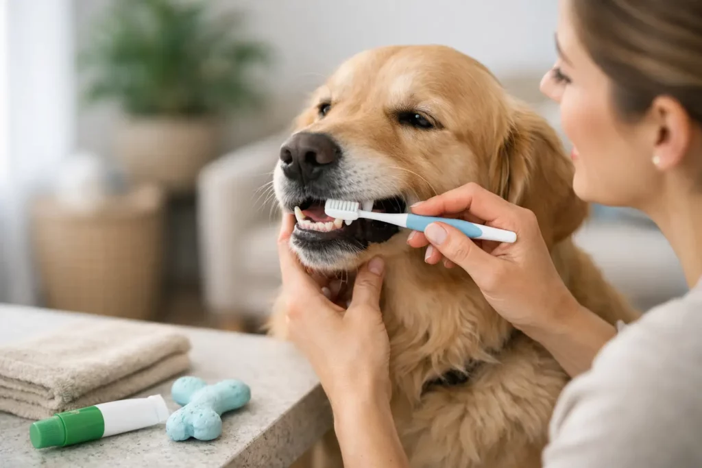Dog Teeth Brushing: A Gentler Routine at Home