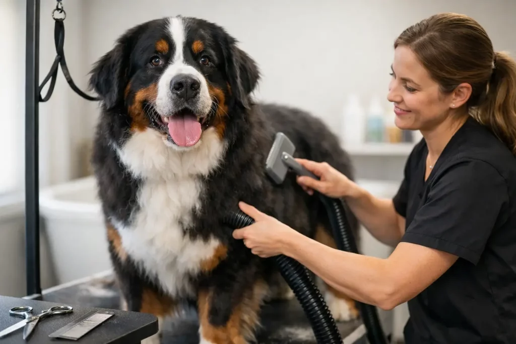 Grooming Large Breed Dogs With Less Stress